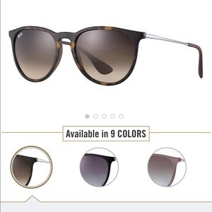New Tortoise Erika Ray Bans